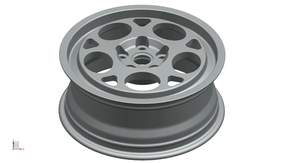 Retro Oval-Window Alloy Wheel - 5154