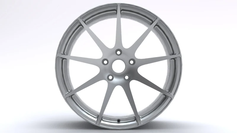 Slim Nine-Spoke Alloy Wheel - 9001