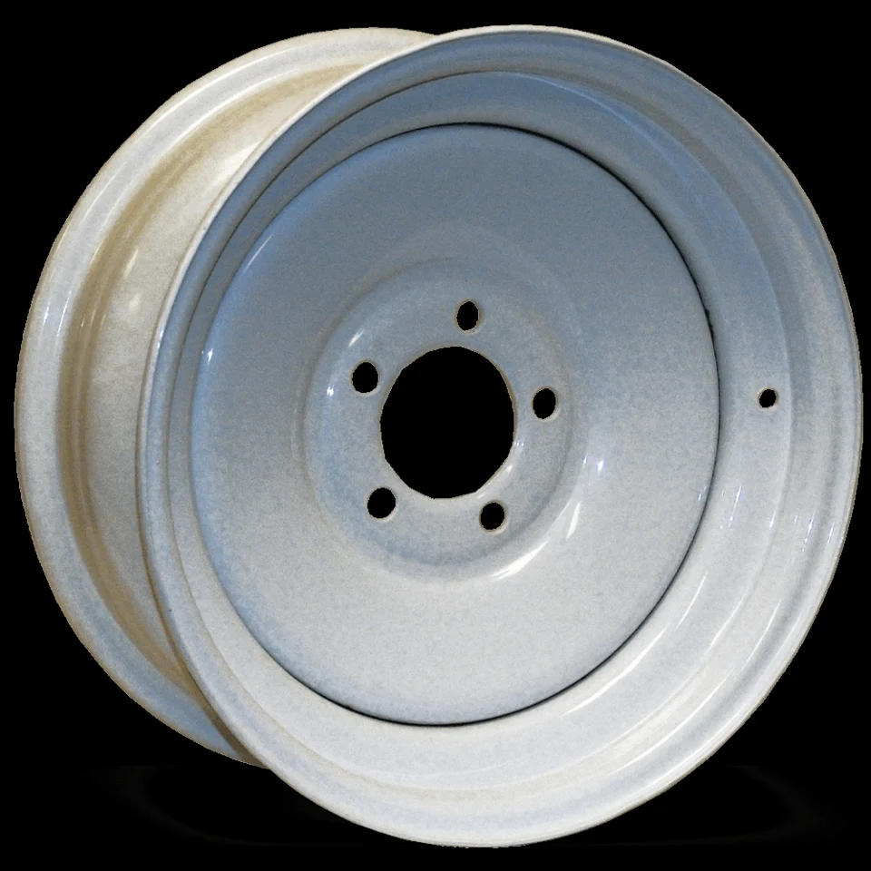 Solid-Center Steel Trailer Wheel