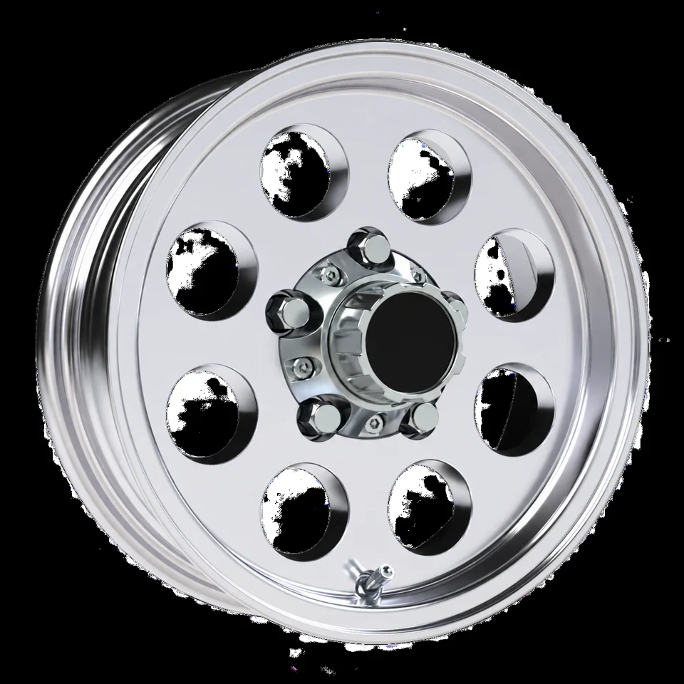 Round-Window Aluminum Trailer Wheel